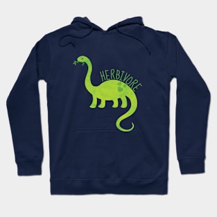 Vegan Herbivore Dinosaur Hoodie